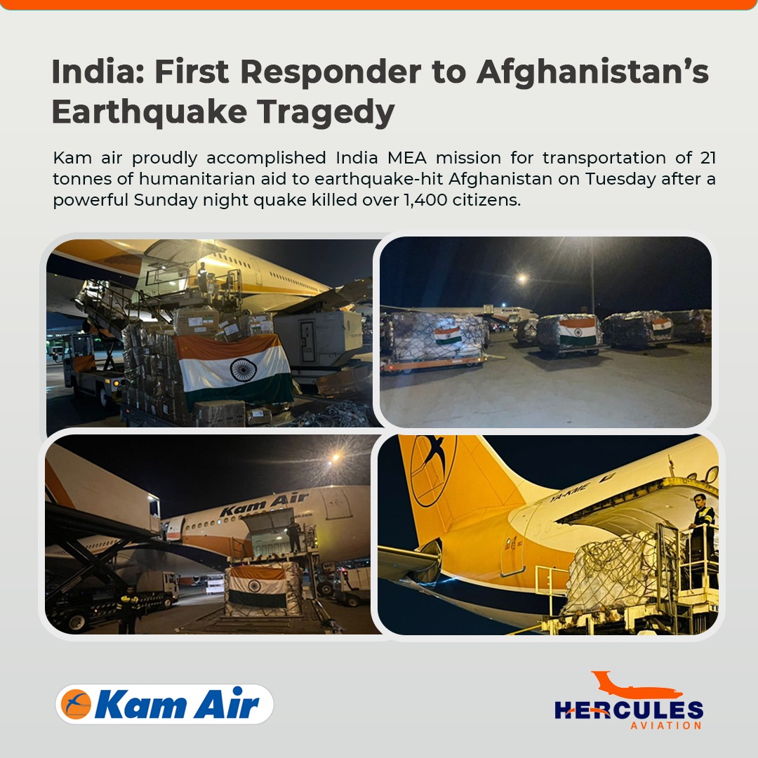 India: First Responder to Afghanistan's Earthquake Tragedy
